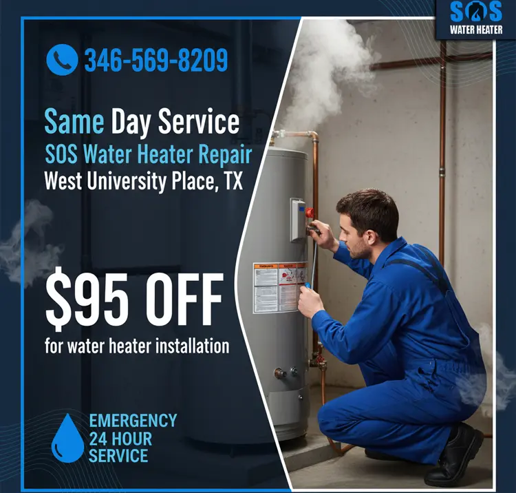 SOS Water Heater West University Place offer